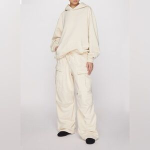 SKIMS BOYFRIEND FLEECE COTTON CARGO SWEATPANTS